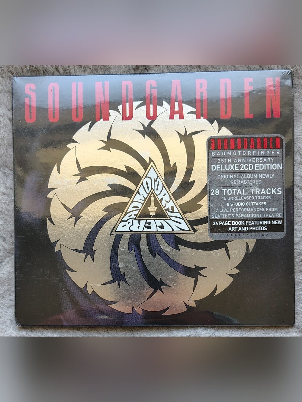 Soundgarden Badmotorfinger 25th Anniversary Deluxe 2CD Edition New Sealed